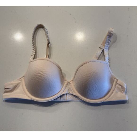 ThirdLove 24/7 Classic T-Shirt Bra Size 34A Underwire Adjustable Peach Pink - Picture 1 of 6